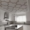 Ekena Millwork 33W x 33H x 38T Small Woodall Decorative Fretwork Wood Ceiling Panels, Walnut CELW33X33X0375WDLWA - alternate 5
